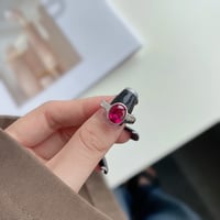 خاتم فضة عيار 925 - صورة 4