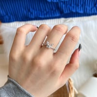 خاتم فضة عيار 925 - صورة 3