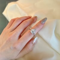 خاتم فضة عيار 925 - صورة 2