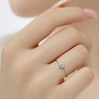 خاتم فضة عيار 925 - صورة 2