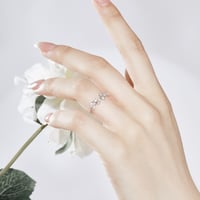 خاتم فضة عيار 925 - صورة 2