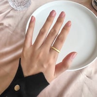 خاتم فضة عيار 925 - صورة 3