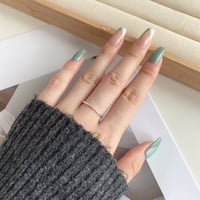 خاتم فضة عيار 925 - صورة 3