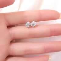 حلق فضة عيار 925 - صورة 2