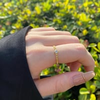 خاتم فضة عيار 925 - صورة 2