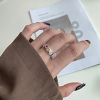 خاتم فضة عيار 925 - صورة 6