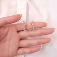 قرط  من الفضة الاسترليني 925 - صورة 3