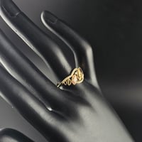 خاتم ذهب و زركون فخم - صورة 2