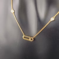 عقد مسيكا صغير ساده - صورة 1