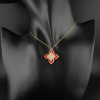 عقد روبيرتو كوين احمر - صورة 1