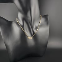 عقد مسيكا صغير ساده - صورة 3