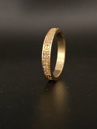 خاتم موديل كارتير لوف Love slim - صورة 1