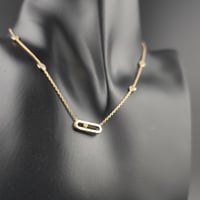 عقد مسيكا صغير ساده - صورة 2