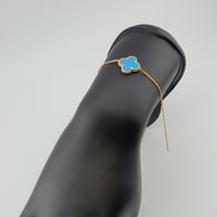 اسوارة انسيال موديل فان كليف فيروزي - صورة 3