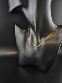 عقد موديل شومية ذهب اصفر - صورة 2
