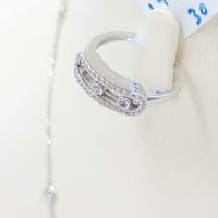 طقم مسيكا ذهب ابيض عيار ١٨ - صورة 5