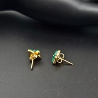 حلق موديل شومية X أخضر - صورة 2