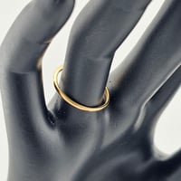 خاتم ذهب موديل كوري مع لولو - صورة 2