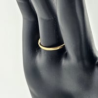 خاتم موديل كارتير ذهب ساده - صورة 2