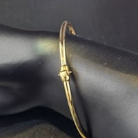 اسوارة ذهب عيار ١٨ كروية - صورة 3