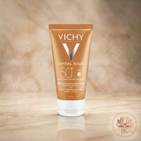 Vichy Capital Soleil BB Tinted Dry Touch Face Fluid SPF50 - 50ml - Image 1