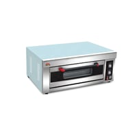 فرن بيتزاء باب 2صواني غاز HGO-12A صاج - Image 1