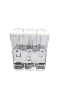 ماكينة عصير 3 حوض دوار ابيض LSJ15*3 - Image 1