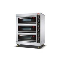 فرن بيتزاء 3 دور 6 صواني HEO-36A حجر - Image 1