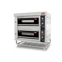 فرن بيتزاء بابين 2 دور 4 صواني غاز HGO-24 A صاج - Image 1
