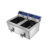  Fryer 10 liters single heater double EFV161 - Image 2