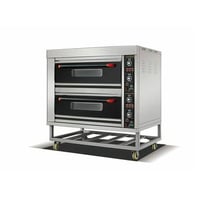 فرن بيتزاء بابين 2 دور 4 صواني HEO-24A حجر - Image 1