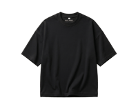 NOLABEL Oversized T-Shirt — Classic Black - صورة 1