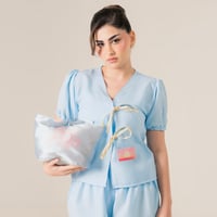 HÉRLEN Set in Ocean blue - صورة 1