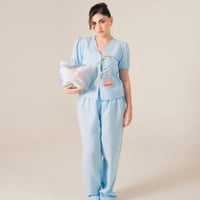 HÉRLEN Set in Ocean blue - صورة 2