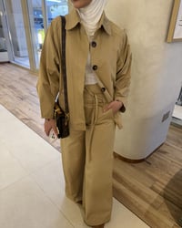 Trench coat set - صورة 6