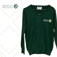  Sweater Vest Long Sleeve Green - Image 1