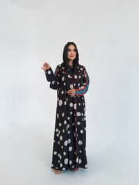 عباية كريب مطبوع خاص لbash-mena - صورة 2