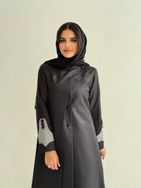 عباية رسمية من الكتان - صورة 1
