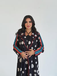 عباية كريب مطبوع خاص لbash-mena - صورة 4