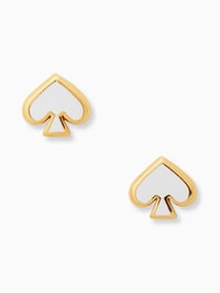 أقراط بيضاء | Kate Spade - صورة 1