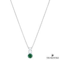 عقد بقلادة خضراء | Swarovski - صورة 1