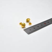 حلق ايطالي ذهب 21 - صورة 2