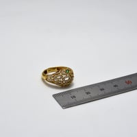 خاتم ايطالي ذهب 18 - صورة 2