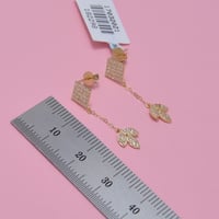 حلق اليس ذهب 18 - صورة 2