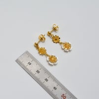 حلق توليب صدف ذهب 21 - صورة 3
