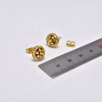 حلق ذهب 18 - صورة 2