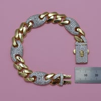 سوار جنزير ذهب 18 - صورة 3