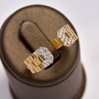 خاتم ايطالي ذهب 18 - صورة 1