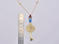عقد ايات ذهب 18 - صورة 4