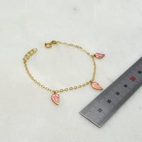 سوار Alice ذهب 18 - للاطفال - بناتي - صورة 3